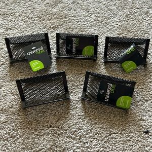 5 Mesh Business card holders
